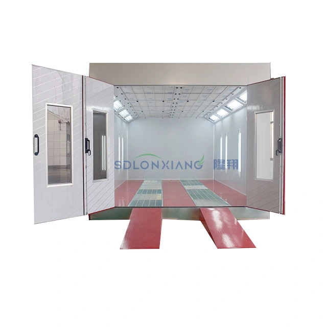 Spray Booth Used Accident Cars Paint Booth Car Painting Machine Chinese Customized Sea Power Air Baking Environmental Color Type