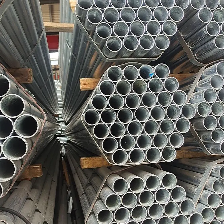 110mm Gi 2.5 Inch 8m 6 Meter Length Pre Galvanized Steel Pipe 1/2 Inch Greenhouse