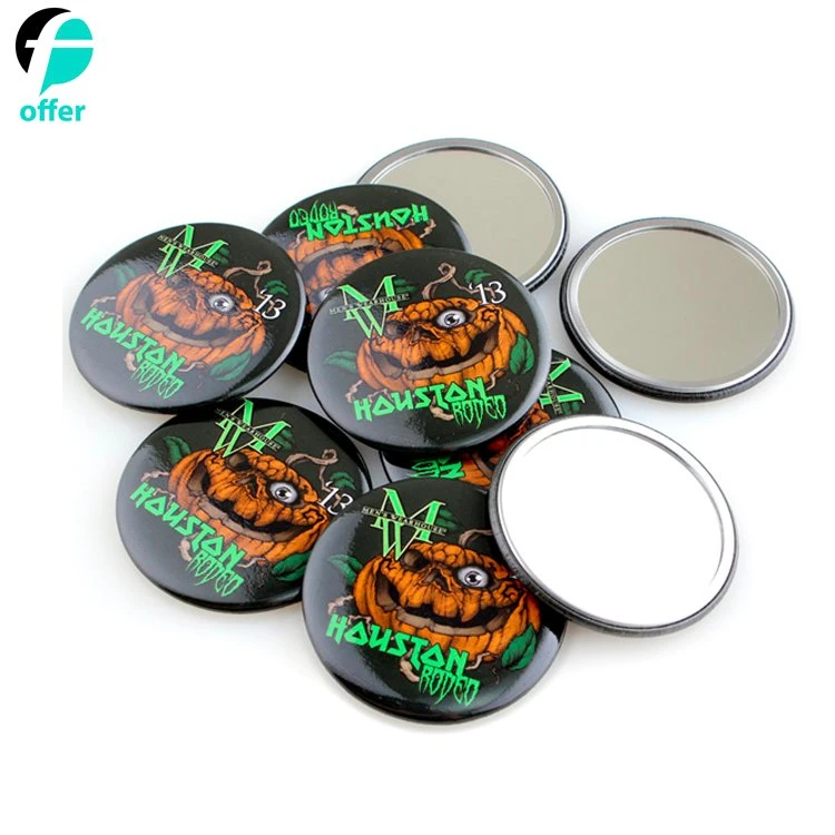 Promotional Gifts Custom Logo Star Shape Tin Button Badge