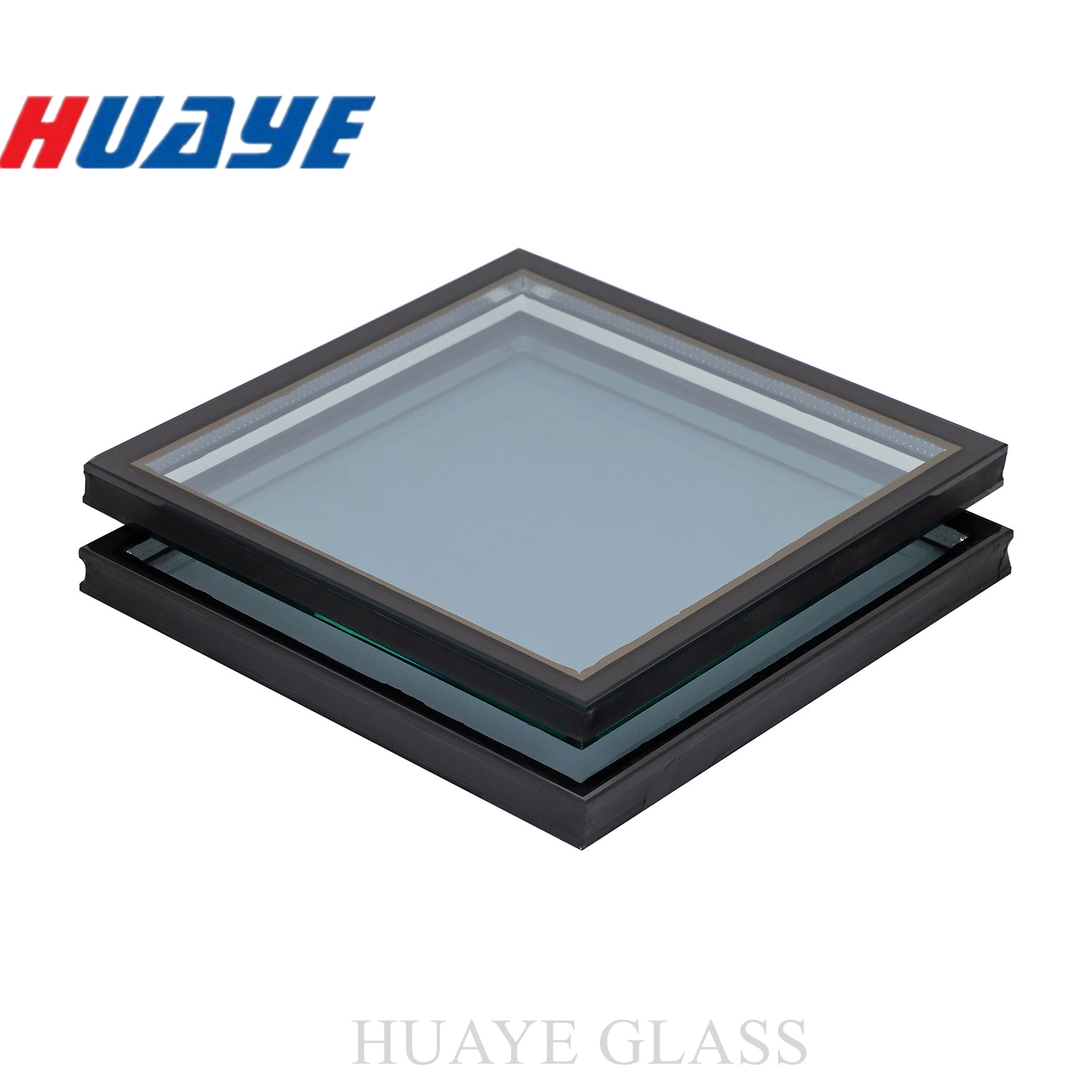 Double Sliver Low-E Tempered Insulated Glass with SGCC Csi CE Certificate