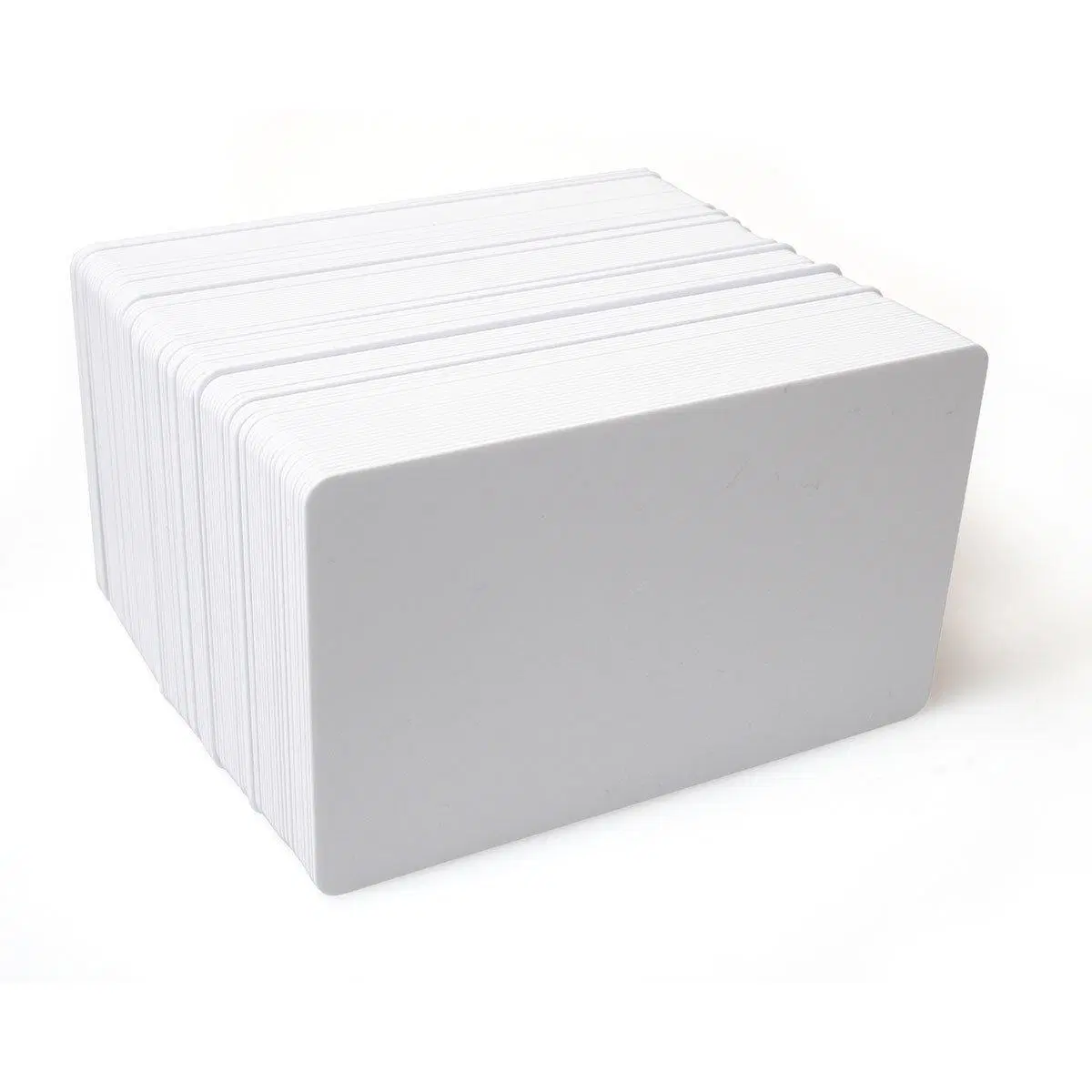 White PVC Material Blank Card
