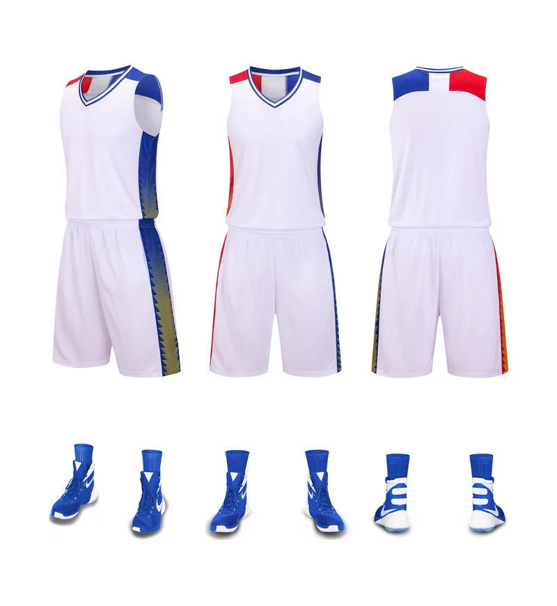 New Style Basic Cheap Quick Dry Dri Fit Basketball Jersey and Shorts Uniform Set Suits