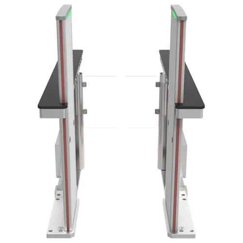 Metal Detector Integrated Access Control Security Swing Turnstile Gate Speed Turnstile