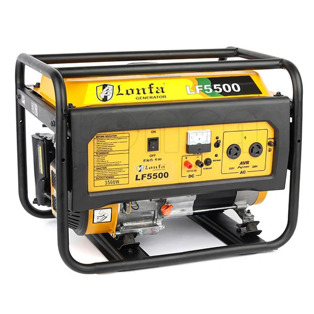 5500e R5500e Design 2kw 2kVA 2200W 3kVA 3kw 3500W 3.5kw 3.5kVA 5kw 5kVA 5000W 6kw 6kVA 6000W 7kVA Mini Silent Power Portable Petrol Gasoline Generator