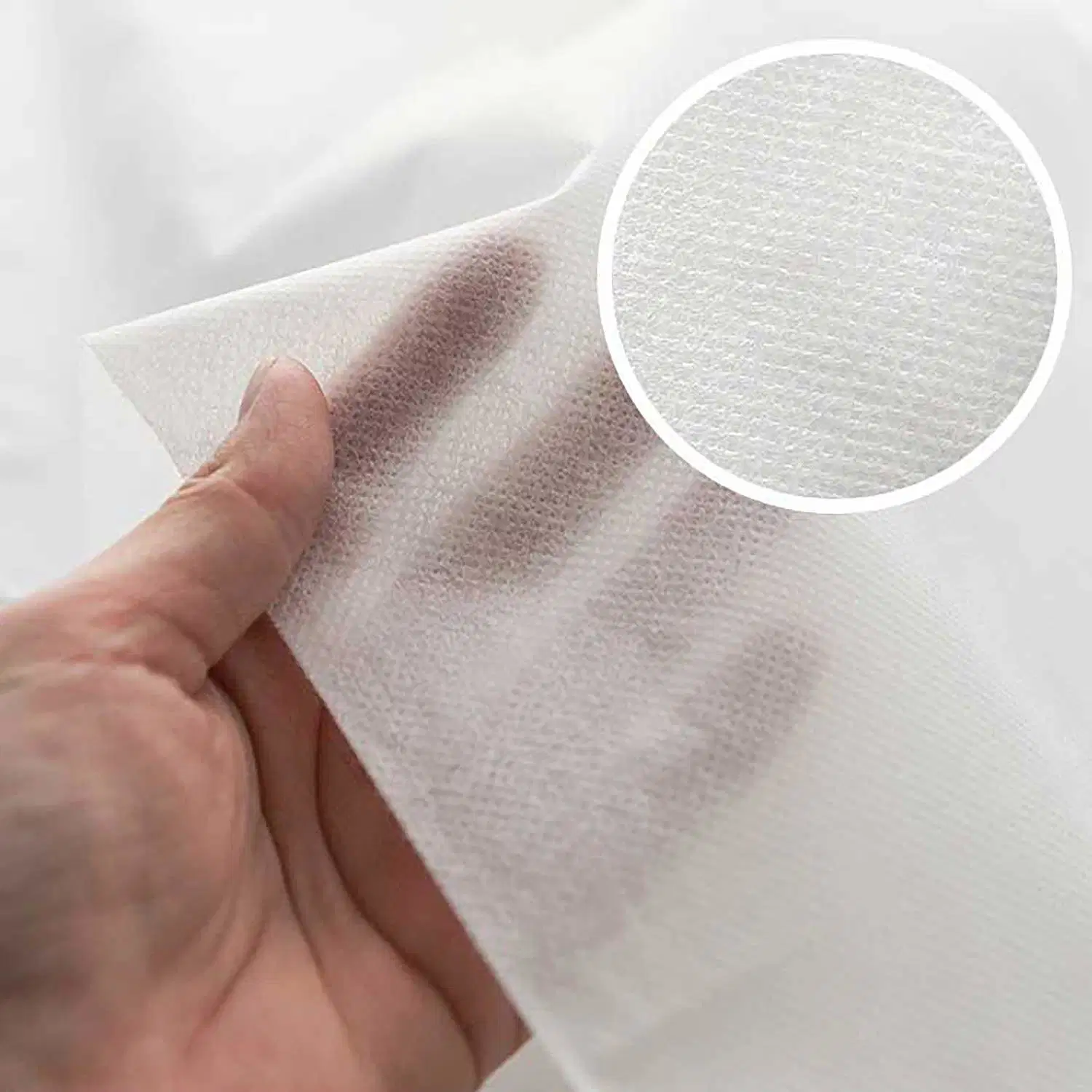 Cloth Fusible Spunlace Factory Price Multi Usage Raw Material Single Sided Nonwoven