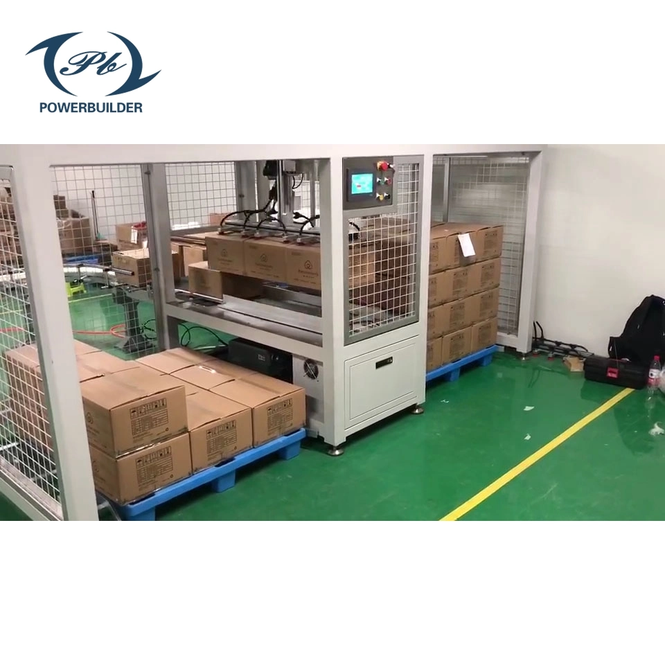 Hohe Produktivität Industrielle Automatische Palettierung Box Beutel Palettiermaschine Roboter System