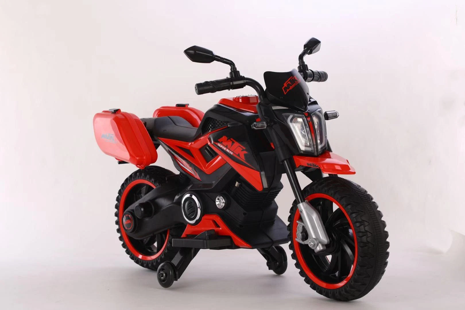 12V Children Battery Powered Motorcycle 3 Wheel and 2 Wheel Ride on Bike with Battery