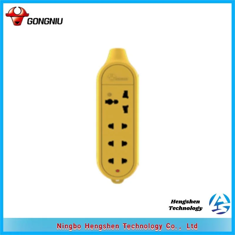 EU Standard Electrical Extension Power Charger Socket Outlet Multi Plug Power Strip with Switch