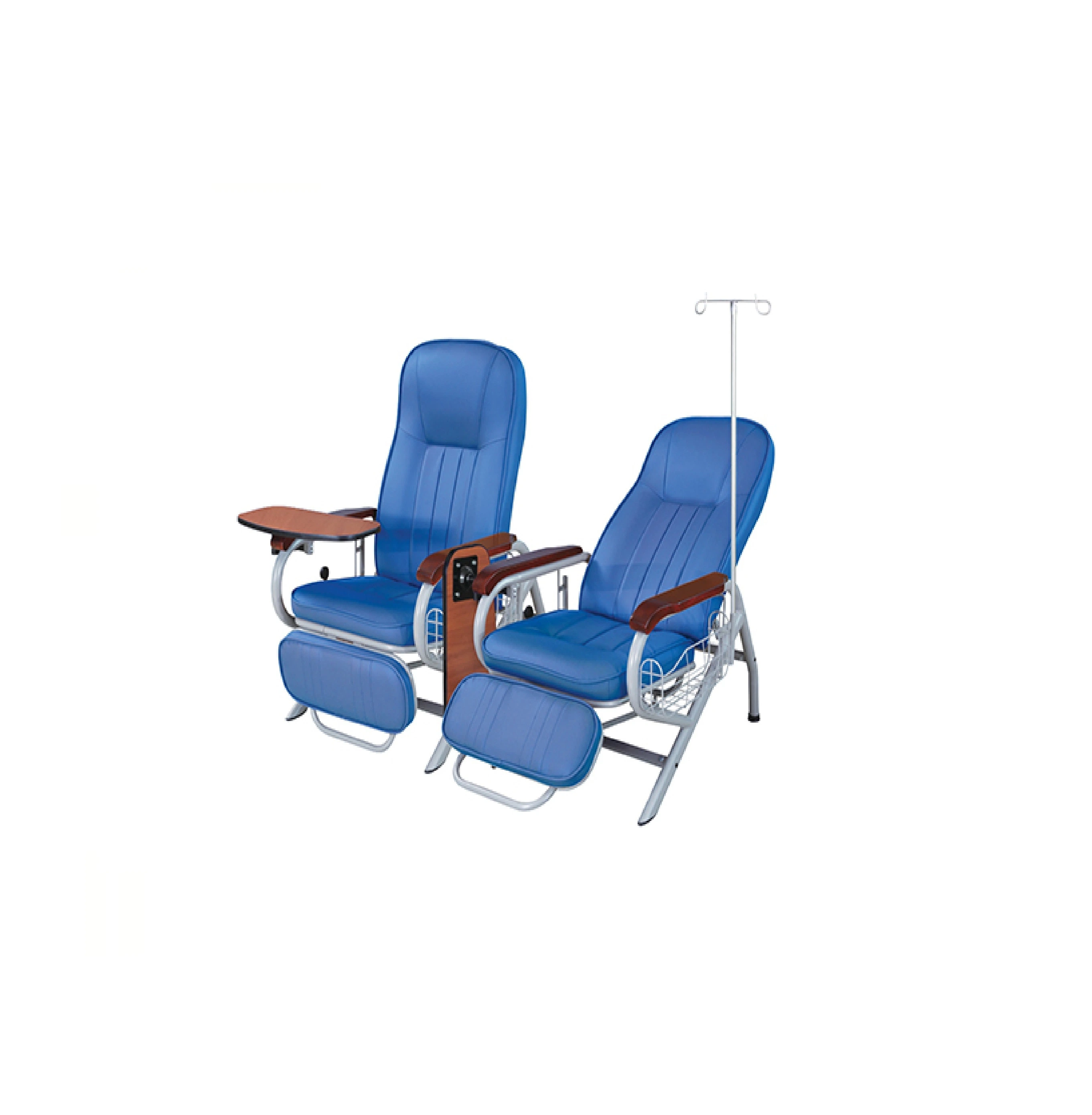 Chaise de luxe pour don de sang électrique, chaise utilisée pour salle de dialyse de l'hôpital