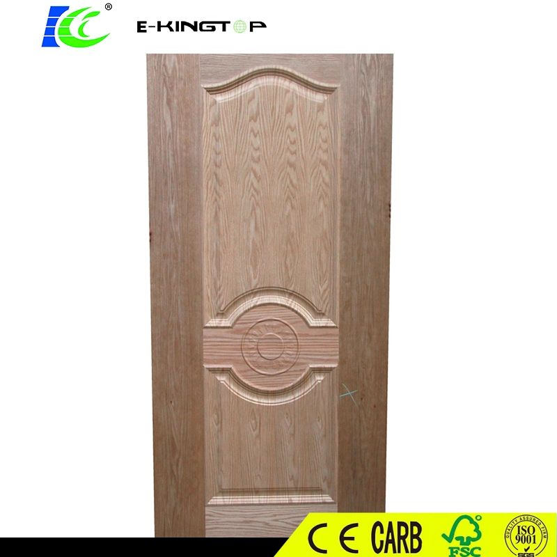 Personalizar los diferentes tipos de laminado decorativo de la piel de la puerta de chapa de madera moldeada