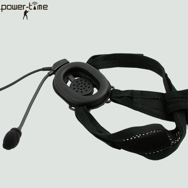 Lightweight Single-Ear Ptt Headphone for Prc Radio