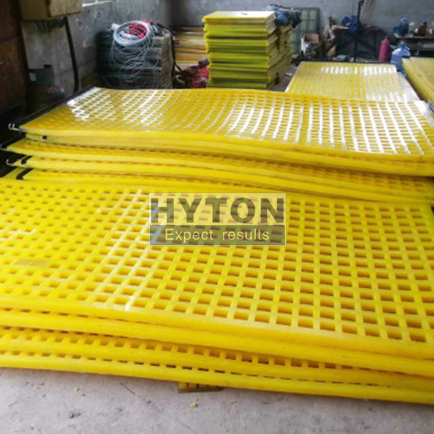 PU PVC Portable Coal Grain Screen Mesh Heavy Mining Equipment