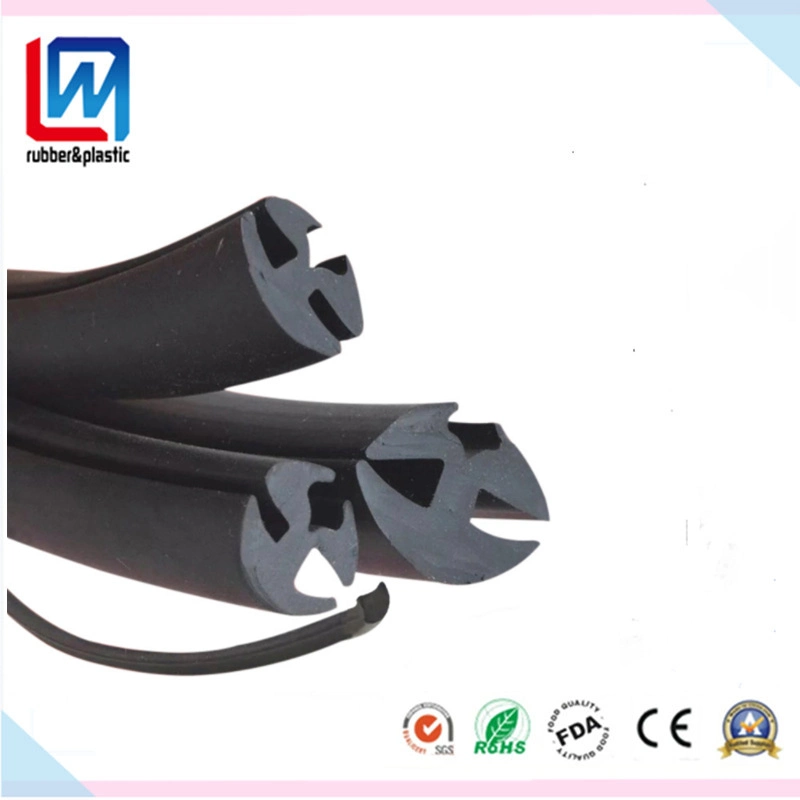 EPDM Double Glazing Windshield Rubber Seal for Car Boat