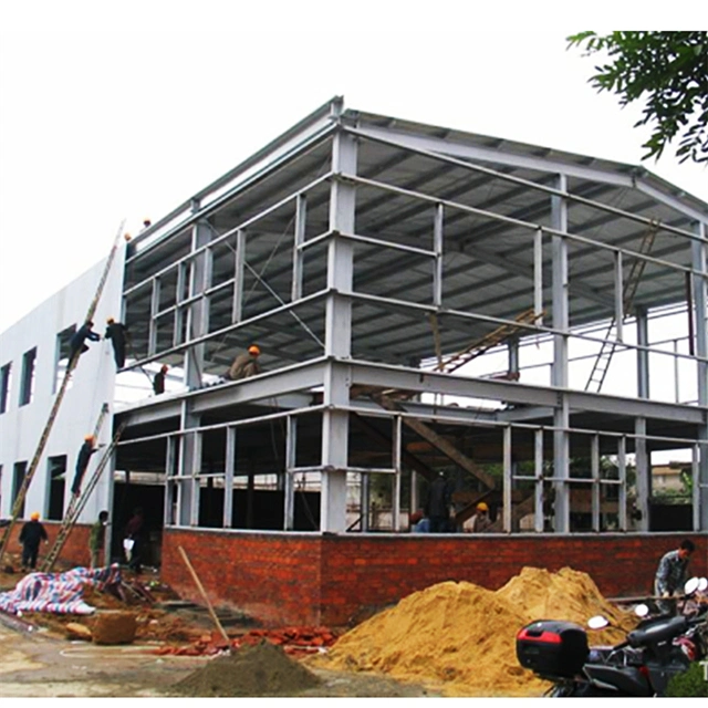 Customized Prefab Durable Steel Structure Construction Project with High Strength H Section Frame