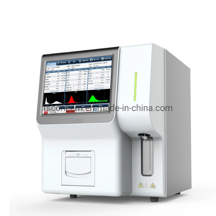 Medical Laboratory Touch Screen Cbc 3-Part Open System Fully Automatic Hematology Analysis Equipment