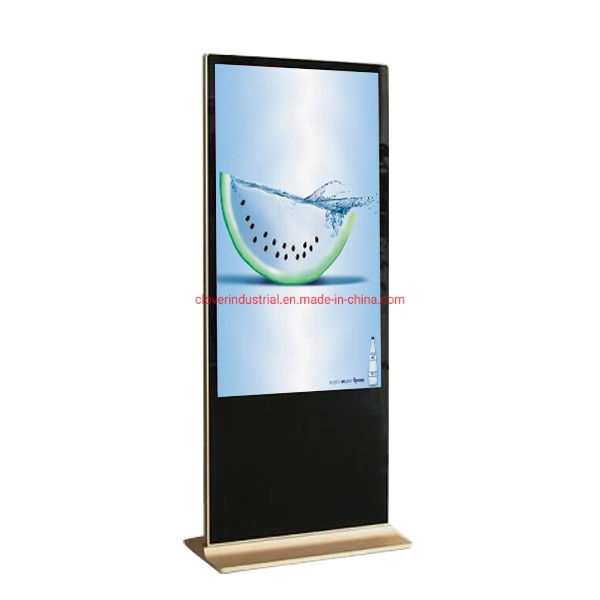 Floor Standing Vertical Interactive Digital Signage Totem LCD TV Touch Screens