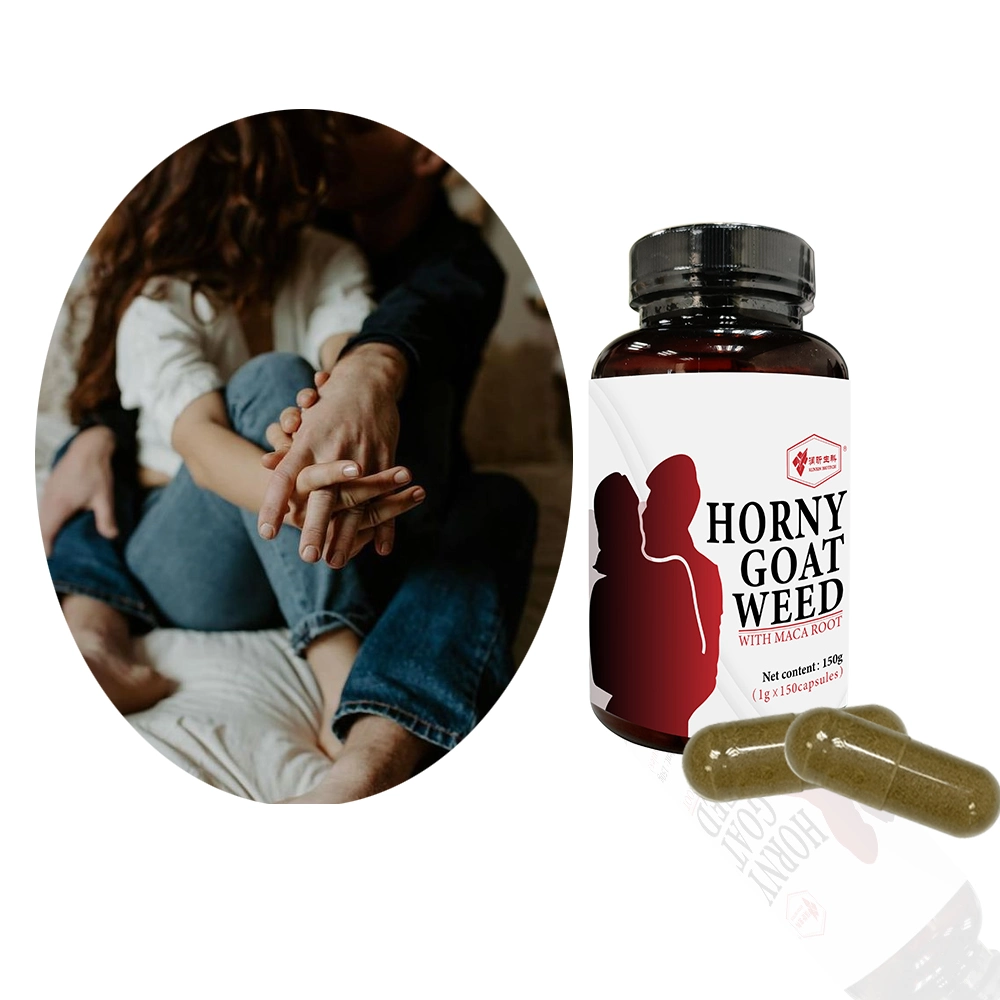 Health Food Enhancement Horny Goat Weed with Maca Root Capsules