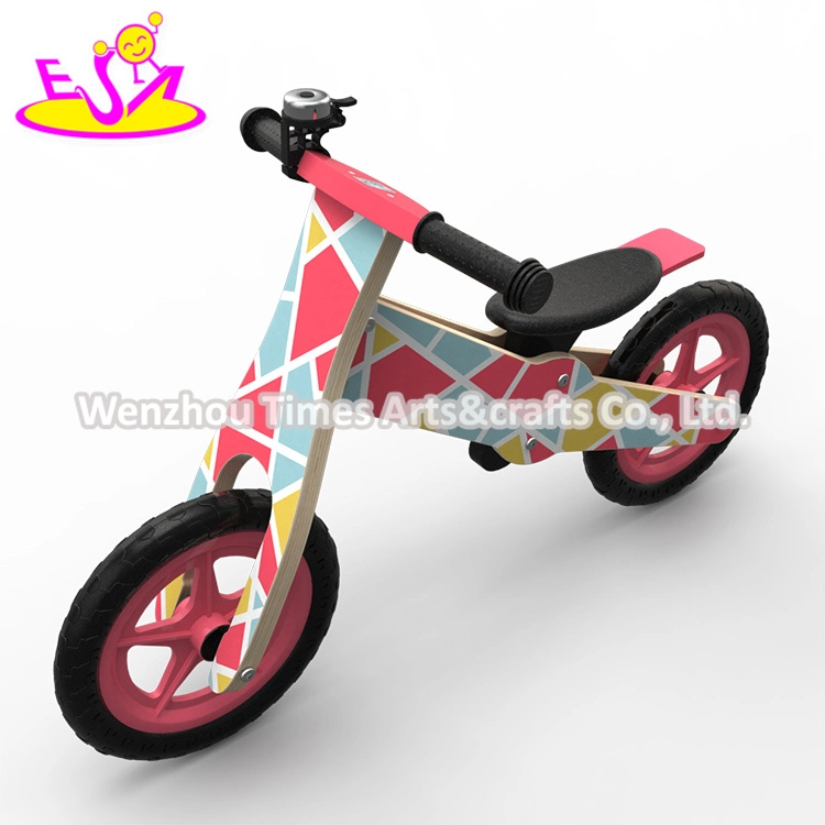 New Design Pink Girls Wooden Toy Bike for Wholesale/Supplier W16c275