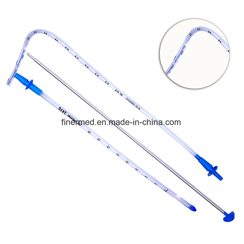 Medical Chest Thoracic Drain Drainage Catheter