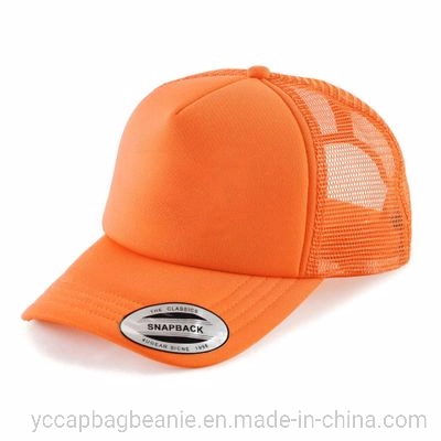 Solid Color Customize Logo Blank Mesh Cap