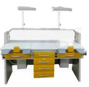 El metal de acero inoxidable equipos dentales de laboratorio dental Workbench Tabla