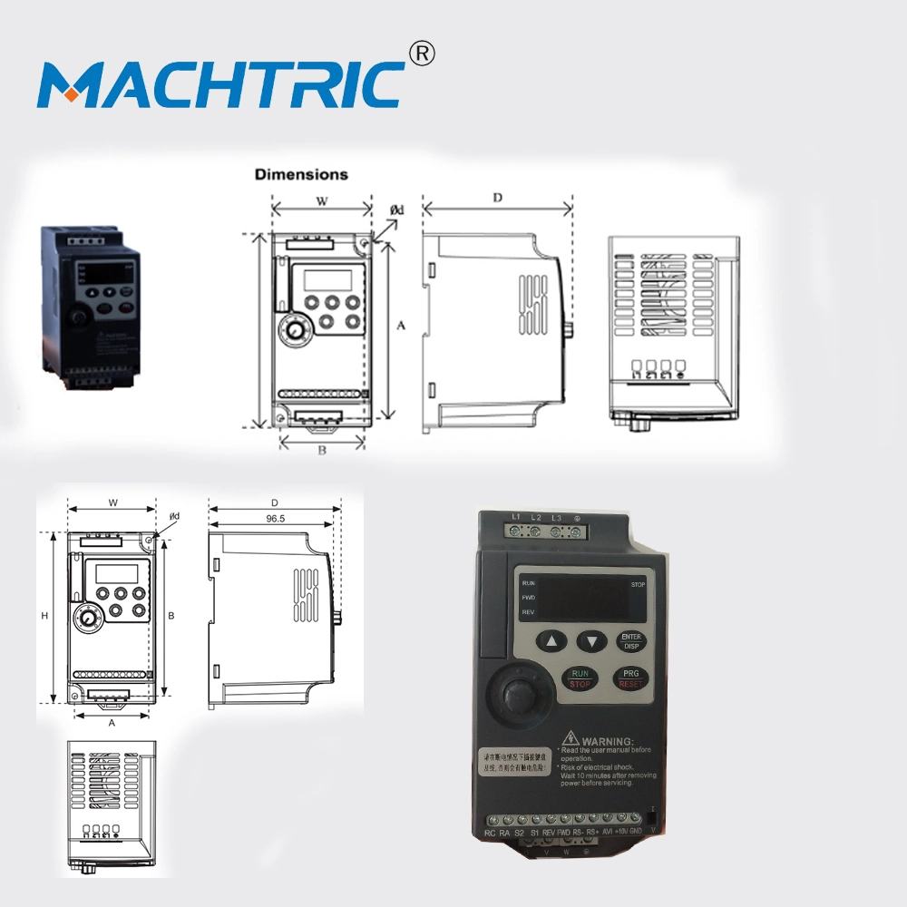 Mini VSD Variable Speed Drive S800e for Conveyor