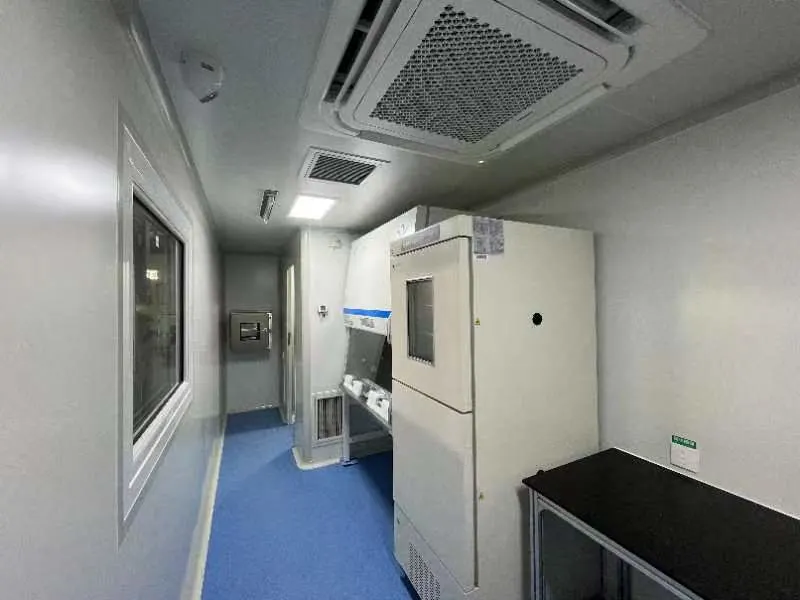 Factory Supply Multi-Size Integrated Movable PCR Shelter for Hospital