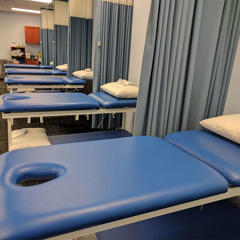 Hospital de médicos de la belleza de lujo nuevos muebles de madera maciza de Fisioterapia de la cama de masaje