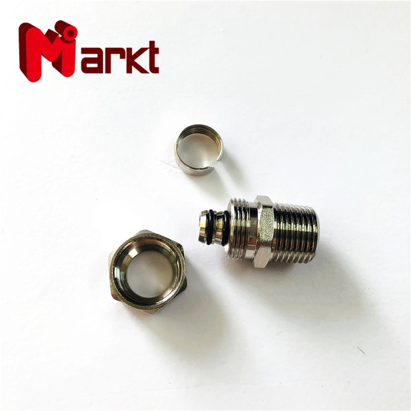 Fitting Male Straight NPT Thread Plumbing Pipe Brass Compression Fittings