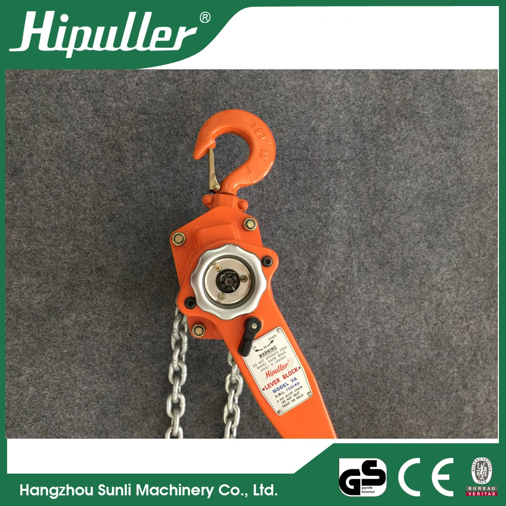 Europen Type Va 0.25t to 9t Hand Lever Pullery Block and Manual Lever Hoist