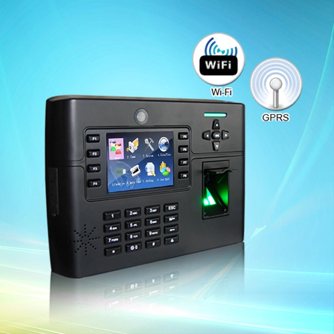 (TFT900/ID+WiFi) WiFi Function Biometric Fingerprint and ID Card Recognition Access Control System Support Internal Camera and Li-Battery