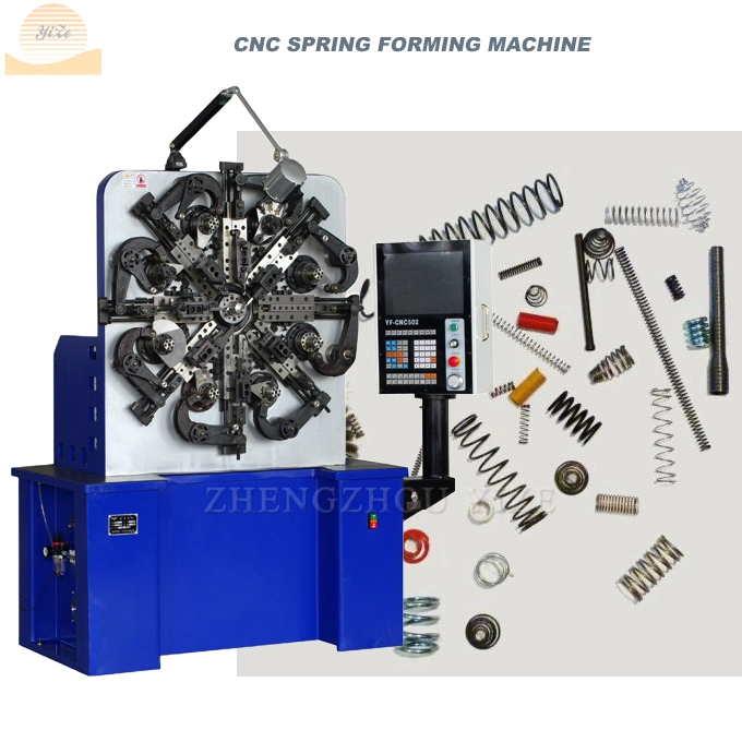 Multifunctional CNC Pagoda Cam Spring Maker Forming Machine Spiral Tension Spring Winding Making Machine