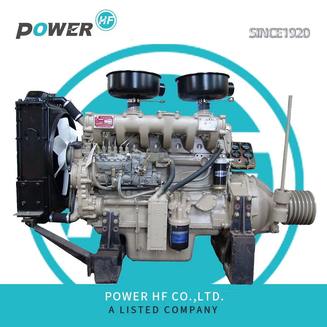 4-Stroke 2 Cylinder Industrial Electric Diesel Engine for Stationary Equipment and Tractor