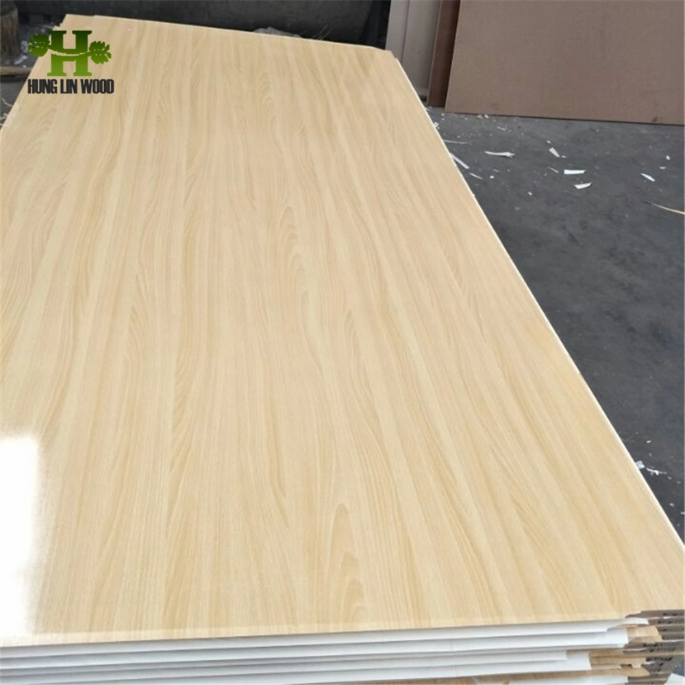 Light Finish Melamine Faced MDF From Manufacture for Furniture