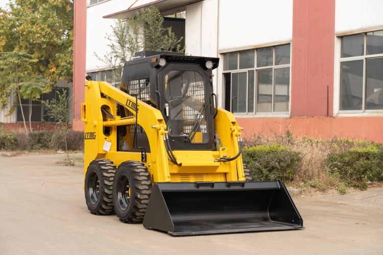 Chinesischer Hersteller CE EPA Multi-Funktions-Rad Crawler Loader Raupenfahrgestell Lenk-Lader