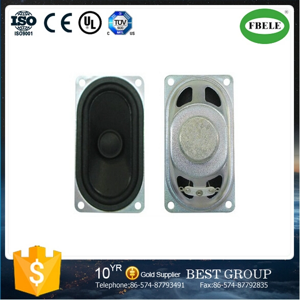 8ohm Stereo Cara Mini Rectangular Loudspeaker