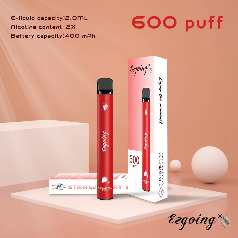 Marque Ezgoing Hot la vente de vente en vrac Vape stylo jetable Puff Puff Bar gousses jetables