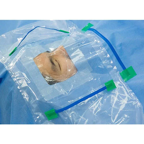 Producto médico desechable paquete quirúrgico estéril Oftalmología Lámina ocular del Hospital Drapeado quirúrgico no tejido