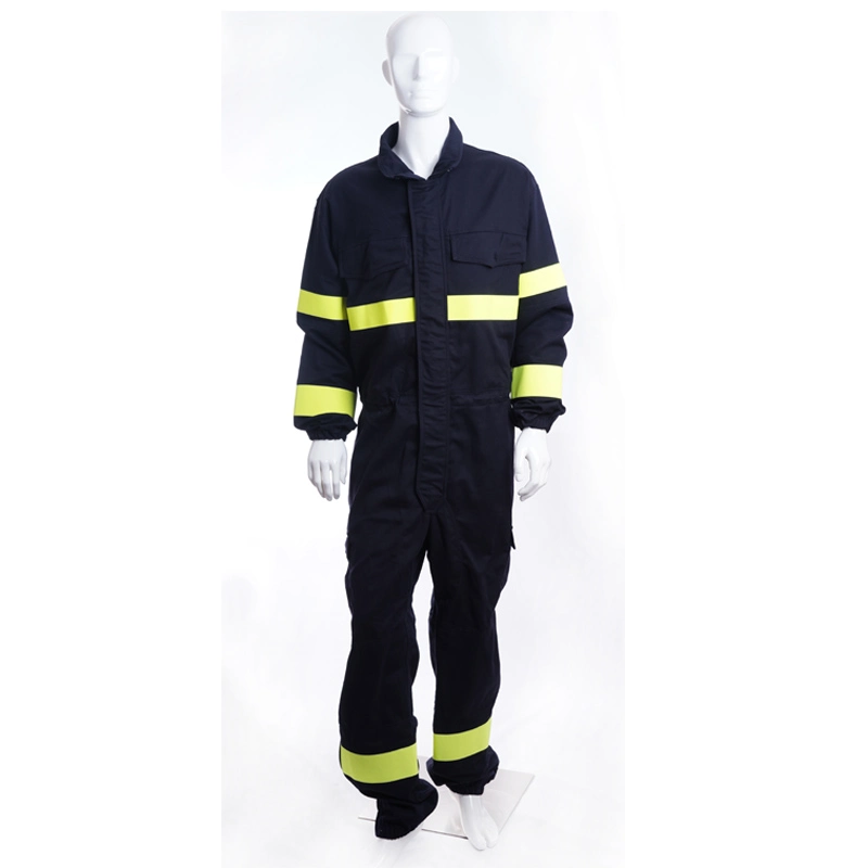 100% Fireproof Materials Fire Resistance Fr Safety Coverall Suit