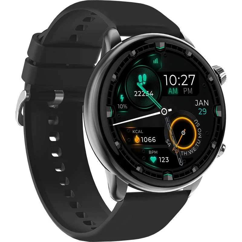 Produtos de tendências de 2023 Novas chegadas Smartwatch Amoled Melhor Ouro Metálico Senhoras Vigilância inteligente para Mulheres de Aço Inoxidável Toque Completo