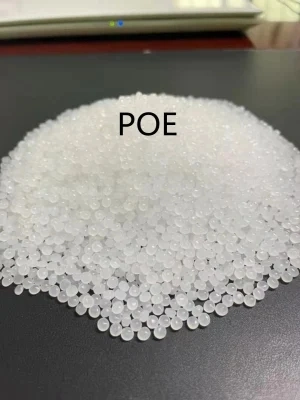 Compuesto de elastómero elástico poliolefina Poe Poe endurecido el material de aislamiento del cable flexible de la película de Material Único Poe