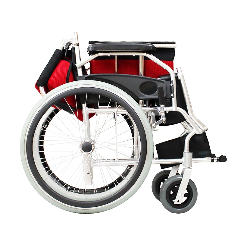 Hanqi Hq863L High quality/High cost performance  Homecare Manual Lightweight Fordablewheelchair for Disabled in Rehabilitation Center or Senior Patient Adultuse