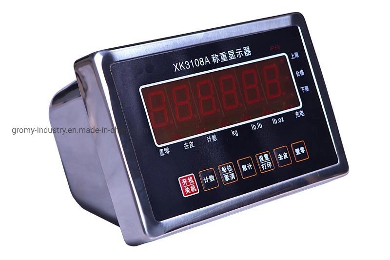 IP68 Waterproof Dustproof Large Screen Weight Indicator