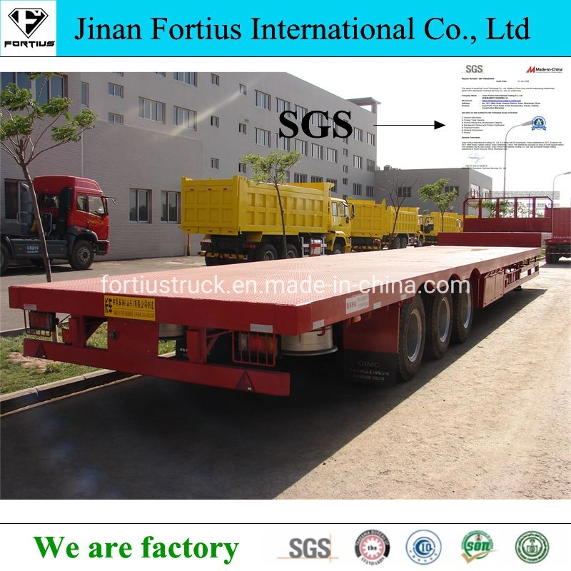 4 Axle 3 Axle 50ton 60t 80 Ton Heavy Duty Gooseneck Low Loader/Lowbed/ Lowboy Low Bed Trailer Truck Semi Trailers for Excavator Transport