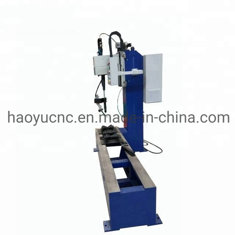 La aplicación de la industria de la máquina de soldadura automática de arco eléctrico para el vástago del émbolo del cilindro hidráulico de la boquilla del tubo de soldador de costura de puerto