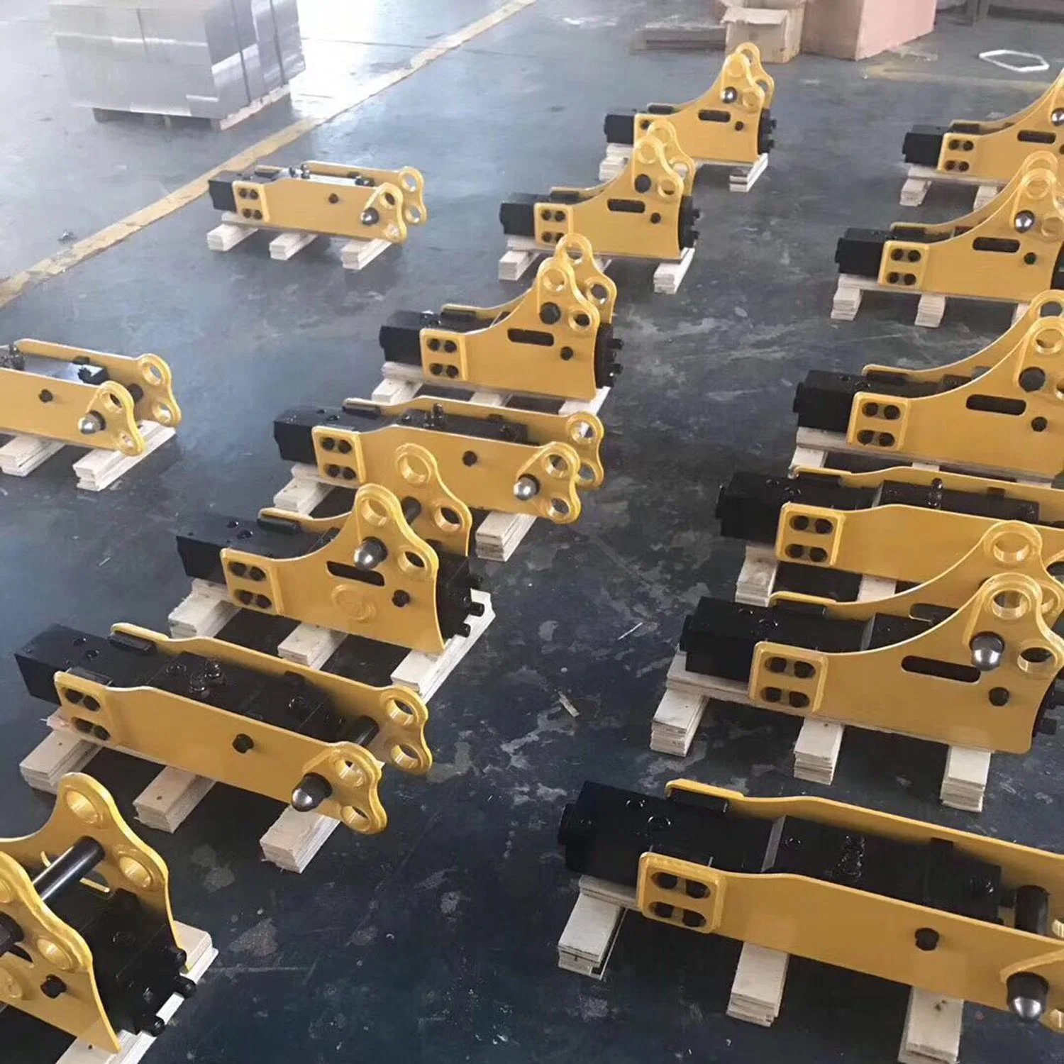 Huaju Sb100 Demolition Breaker Box Type Side Type Hydraulic Rock Hammer