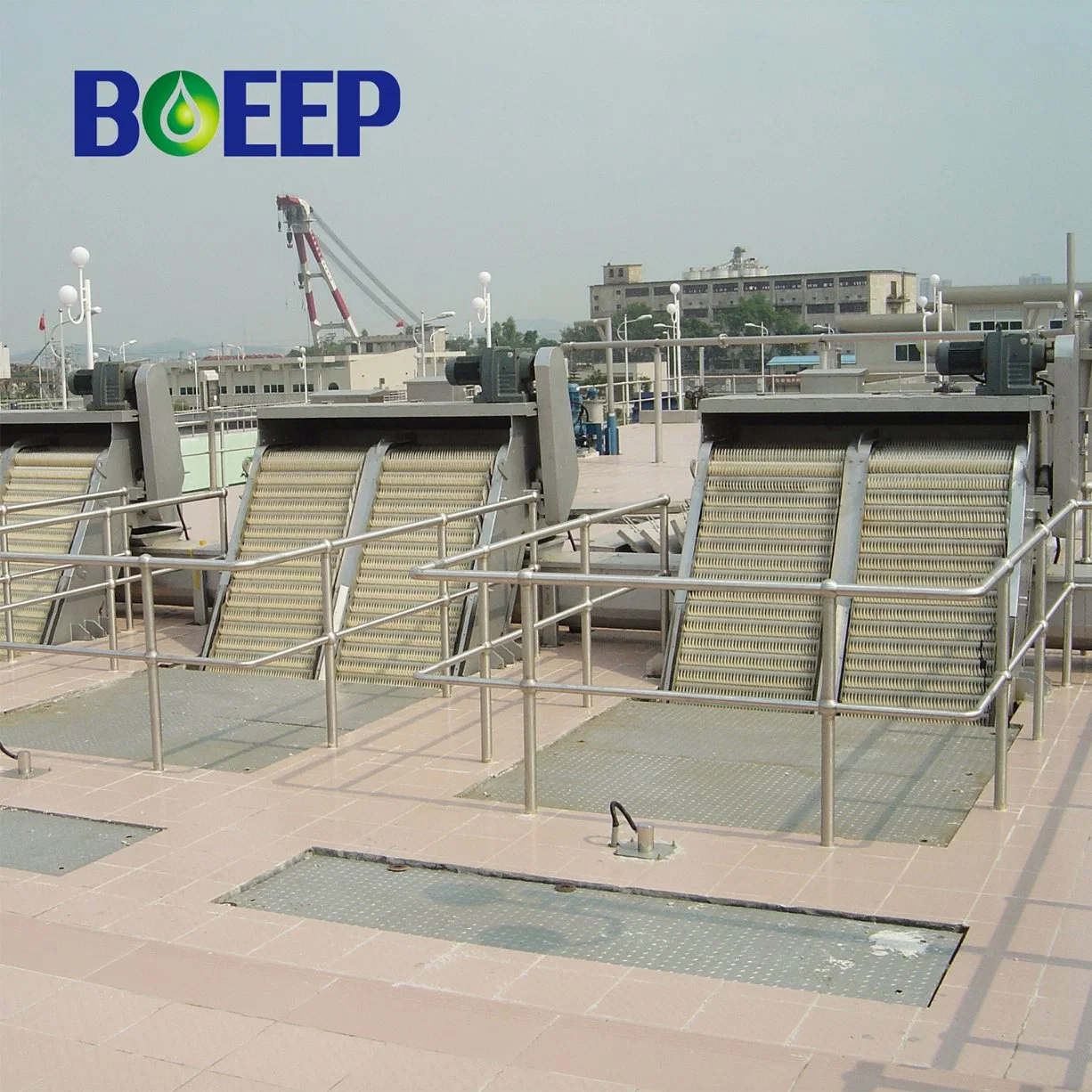 Auto Bar Screen Used in Wastewater Treatment Process Steps