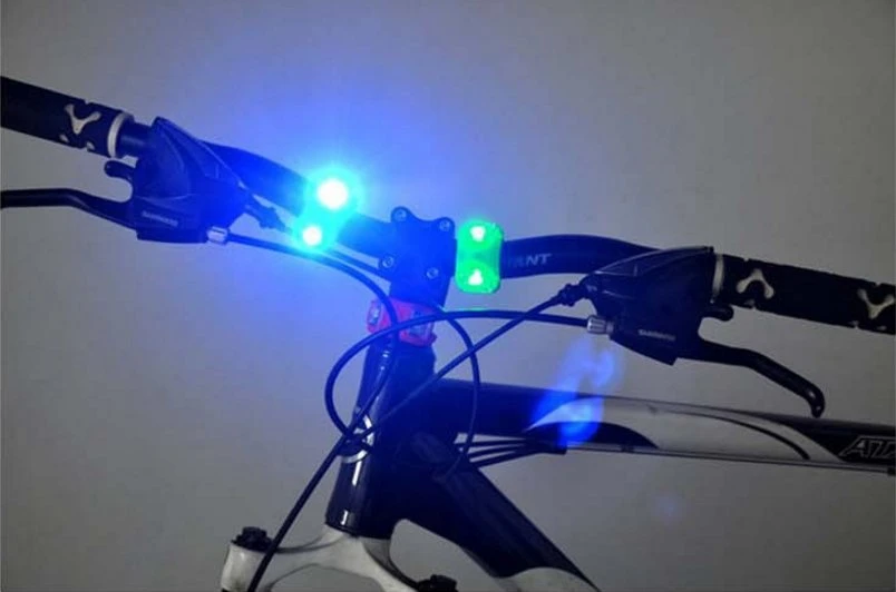 Wasserdichtes Fahrrad-Licht mit USB-Akku