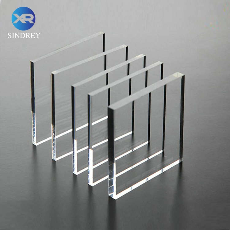 China Fabrik Hersteller Klare Transparente Flexible Cast Acryl Board