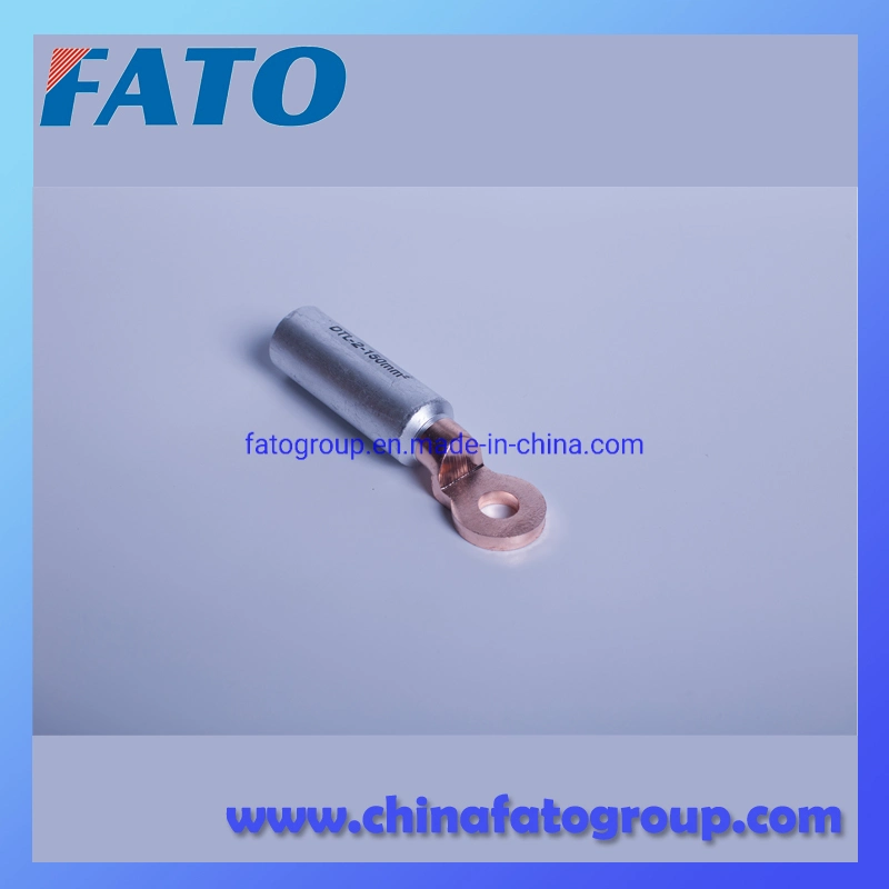 Dtl-2 Round Copper Aluminum Connecting Terminals Bimetallic Cable Lugs Bimetal Connectors